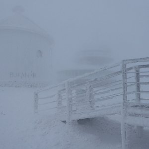 Adam Kulich na vrcholu Sněžka (15.12.2018 10:08)