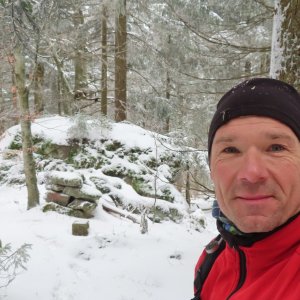 Divočák na vrcholu Svatý Tomáš (1.1.2026 12:09)