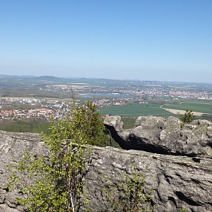 Nojby na vrcholu Töpfer Felsentor (21.4.2019 13:24)
