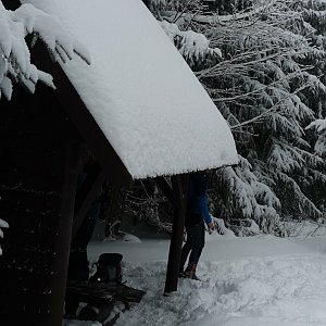 Michal 77 na vrcholu Vysoká (22.1.2022 13:56)