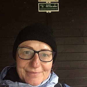 Kamila  Petrová na vrcholu Vysoká (9.11.2019 10:58)