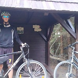 Radek na vrcholu Vysoká (18.4.2020 19:31)