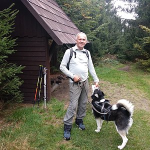 Joch a Dingo na vrcholu Vysoká (10.10.2020 11:38)