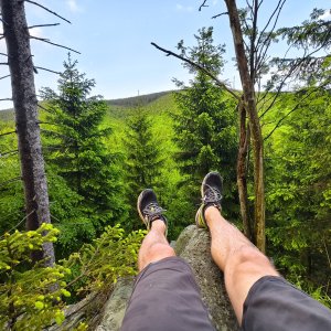 Jiří Králík na vrcholu Čepel (6.6.2025 19:14)