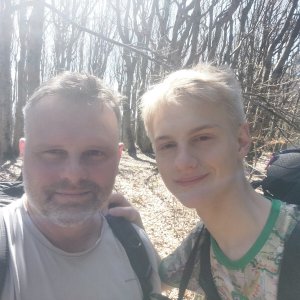 Bohumír Michal na vrcholu Hlubocký hřeben (1.5.2026 10:24)