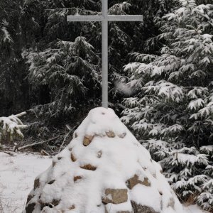 Jiří Hudec on the summit of Lesný (31.12.2025 12:54)