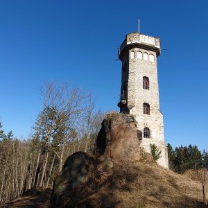 Nojby na vrcholu May's Turm (20.3.2025 10:34)