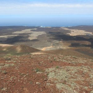 ZdenkaV on the summit of Risco Quebrado (25.3.2025)