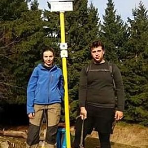 Kristián Lecián na vrcholu Malý Javorník (17.11.2019 11:50)