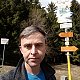 Pavel Skřičík na vrcholu Malý Javorník