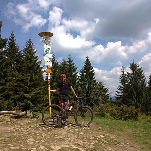 Fíkus na vrcholu Malý Javorník (25.5.2019 11:30)
