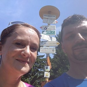 Kahys, Kahyska a Kahysčata na vrcholu Malý Javorník (1.7.2019 14:17)