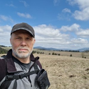 Rastislav Biarinec on the summit of Svorad (12.4.2025 12:25)