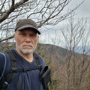 Rastislav Biarinec on the summit of Hulejova skala (17.4.2025 14:43)