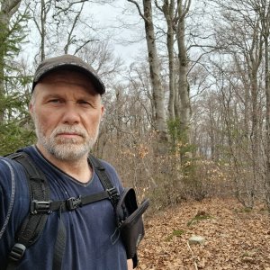 Rastislav Biarinec on the summit of Tône (17.4.2025 14:59)