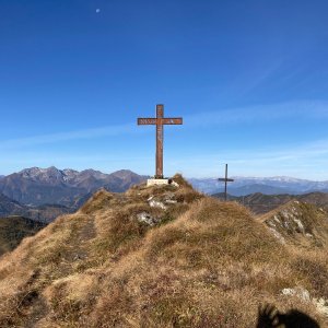 Tomáš Bublan na vrcholu Himmelkogel (21.10.2024 9:45)