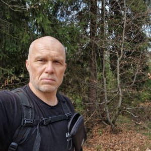 Rastislav Biarinec on the summit of Bugajová (22.4.2025 11:12)