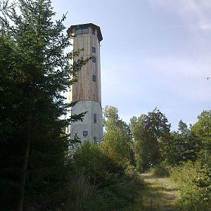 Fin on the summit of Javornická hůra (13.8.2022 10:29)