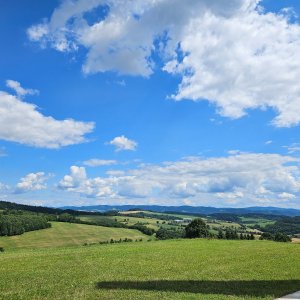 Marcela Kubíčková na vrcholu Ploština (19.7.2025 13:59)