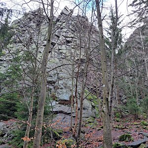 Horalka Anička na vrcholu Drátník (14.1.2023)