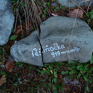 Bohumír Michal na vrcholu Těšíňočka (25.10.2022 17:31)