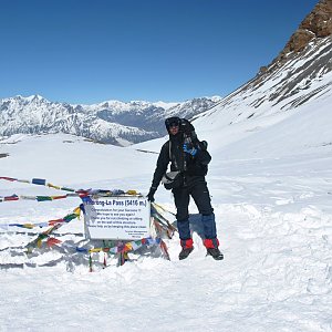 KaMo na vrcholu Thorong La (21.3.2015 10:39)