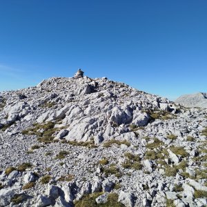 Jan Blažej on the summit of Bösenbühel (4.9.2026 16:42)