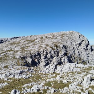 Jan Blažej on the summit of Wildklapf (4.9.2026 16:17)