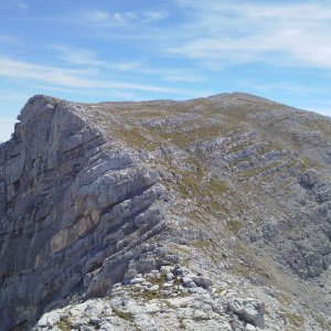 Jan Blažej on the summit of Hebenkas (4.9.2026 13:07)