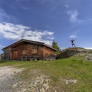 Jiří Králík na vrcholu Schmittenhöhe (8.6.2018 9:30)