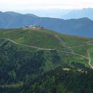 Martin Matějka na vrcholu Schmittenhöhe (3.7.2011 16:23)