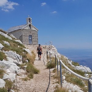 Leinad na vrcholu Sveti Jure (6.8.2022 12:55)