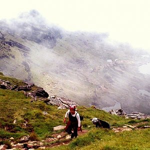 Bouřka on the summit of Mount Brandon (27.7.2005 11:25)