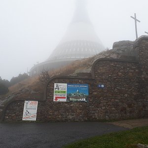 Vladimír Kučera na vrcholu Ještěd (28.10.2017 11:23)