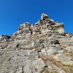 František Beran on the summit of Ještěd (8.11.2025 12:07)