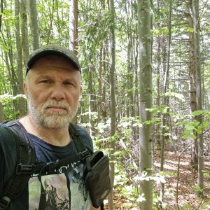 Rastislav Biarinec on the summit of Izbica (25.5.2025 12:50)