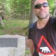 Daniel Ledl na vrcholu Banetov vrh 