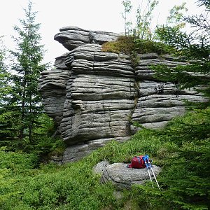 Mountainer na vrcholu Pevnost (21.7.2018 13:22)