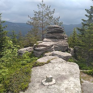Eliška na vrcholu Pevnost (16.6.2021 12:15)