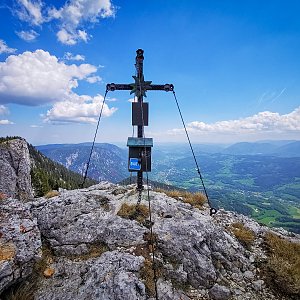 Jiří Králík on the summit of Törlkopf (15.5.2022 12:44)