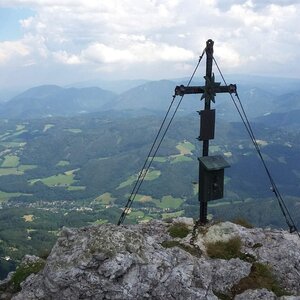 Bodik on the summit of Törlkopf (6.7.2017 15:30)