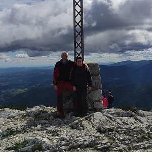 Pepino na vrcholu Jakobskogel (16.9.2022 12:43)