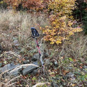 Radka D na vrcholu Kajlovec (17.11.2023 11:26)