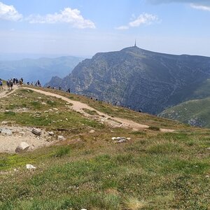 Ľuboš on the summit of Omu (15.7.2024 13:05)