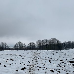 Alexandr Starý na vrcholu Hůra u Trojačky (17.4.2021 12:15)