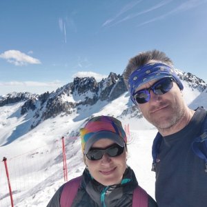 Leottomontagne na vrcholu Cima Presena (5.4.2026 2:50)