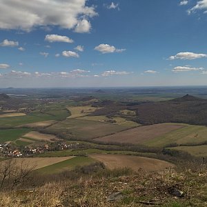 Simona Kubů na vrcholu Lipská hora (17.4.2022 14:30)