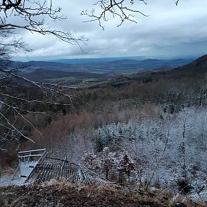 Jaromír Mach na vrcholu Špičák (25.12.2020 16:05)