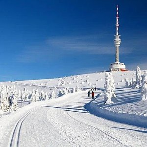 Kristýna Harcová na vrcholu Praděd (2.1.2022 21:18)