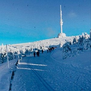 Markét na vrcholu Praděd (2.1.2021 19:41)